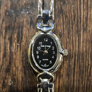 Women's Silver and Black Watch